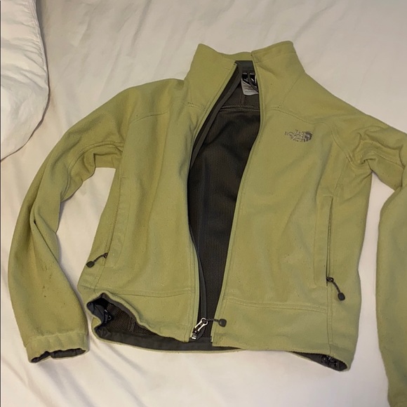 The North Face green fleece zip - Picture 1 of 3